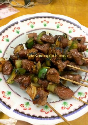 Foto resep Sate kambing ala rumahan