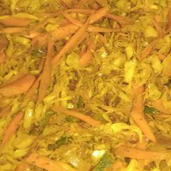 A picture of Spring rolls fillings.