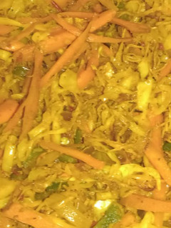 A picture of Spring rolls fillings.