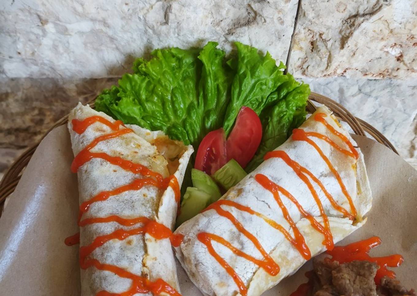 Kebab mini daging sapi sederhana