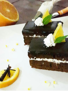 Foto resep Orange Chocolate Cake