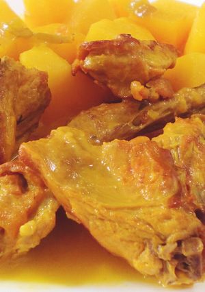 A picture of Rabbit Casserole.