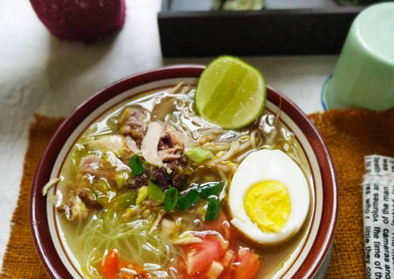 Soto Ayam Sederhana Praktis