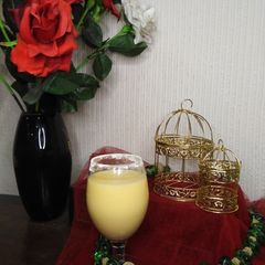 A picture of Mango shake.