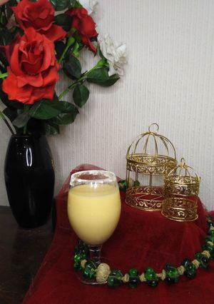 A picture of Mango shake.