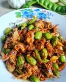 Baby cumi sambal petai