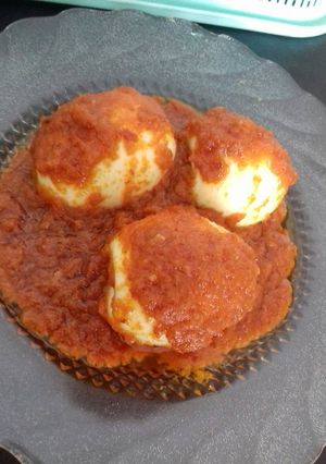 Foto resep Telur balado simple