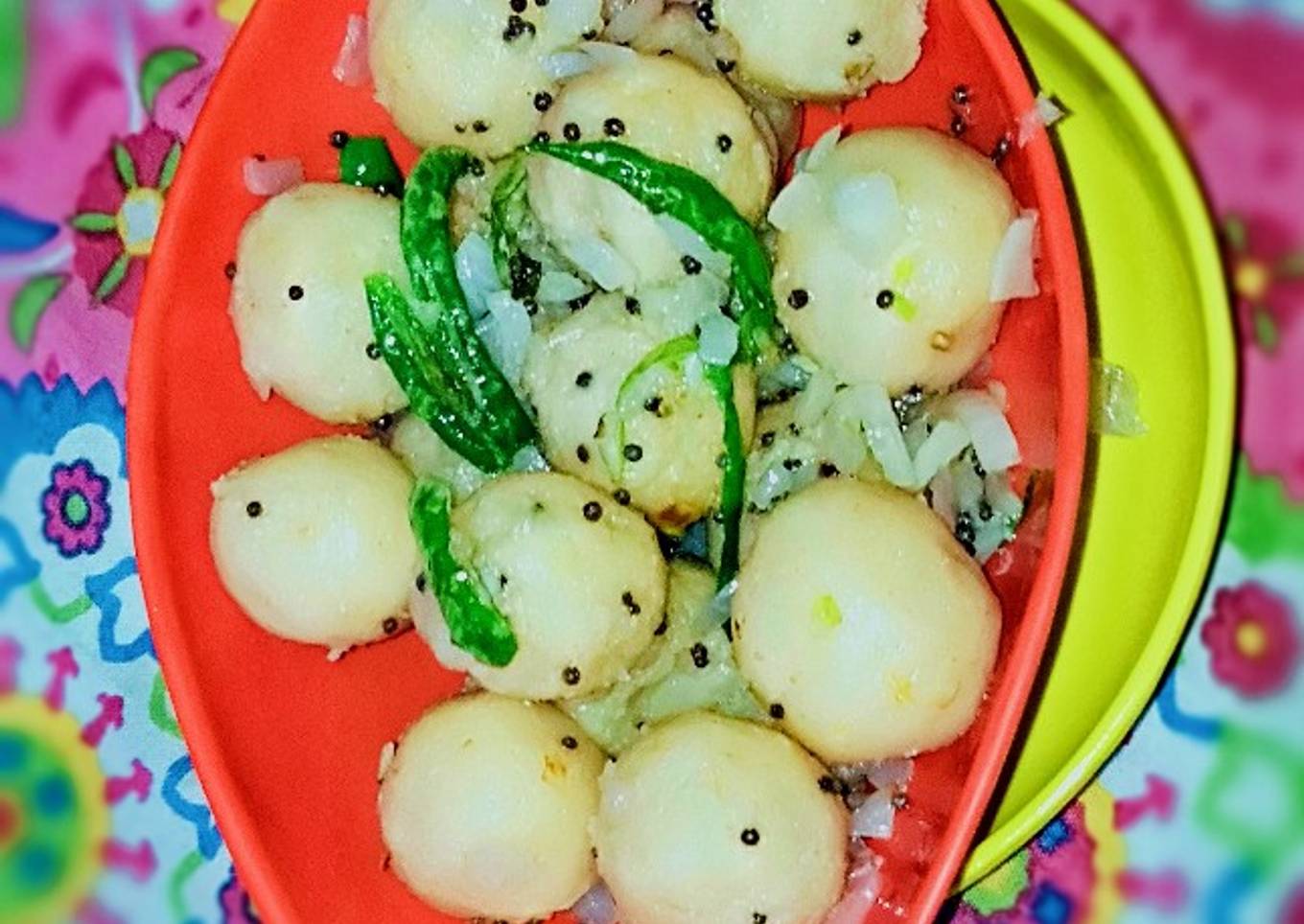 Crispy and Tangy Rice Balls