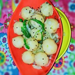 Crispy and Tangy Rice Balls A picture of Crispy and Tangy Rice Balls.