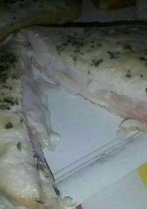 Una foto de Sándwich de bechamel