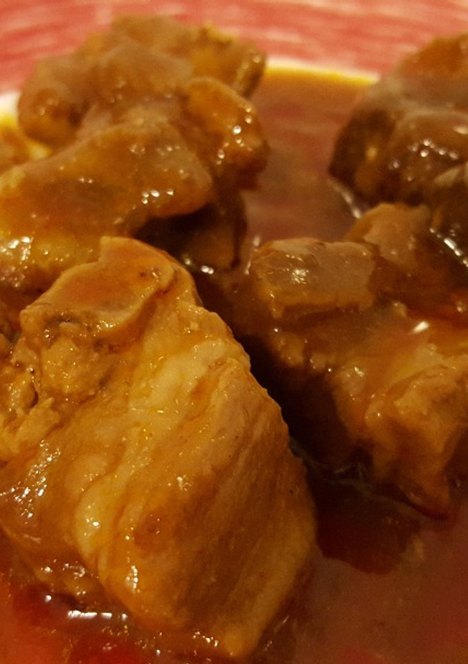Una foto de Costillas de cerdo estofadas