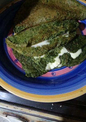Una foto de Omelette de acelga