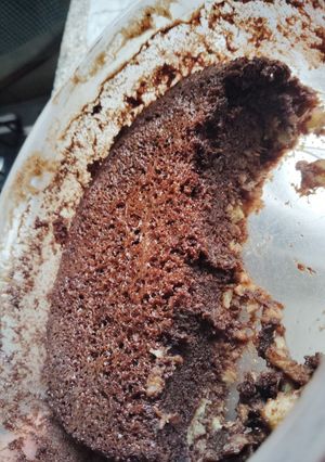 Una foto de Torta de banana fácil al micro 👌