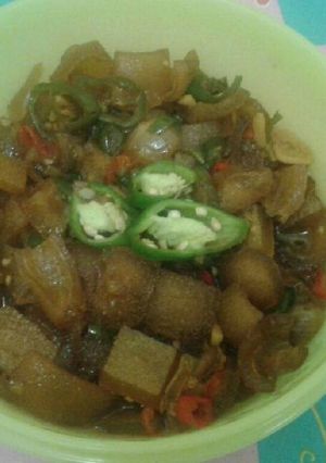 Foto resep Tumis Kikil Cabe Gendot