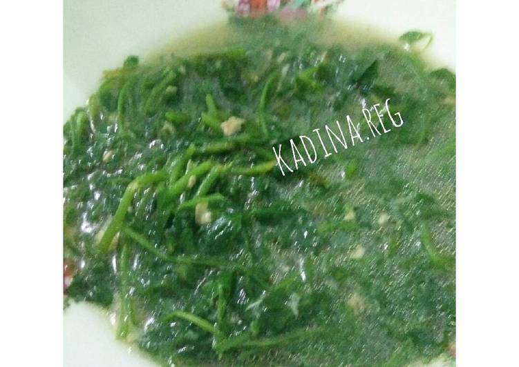 Resep Sayur Bobor Selada Air, Lezat Sekali