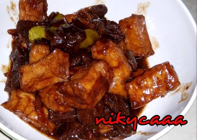 Semur Daging Tahu