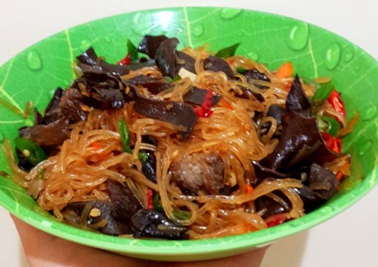 Resep Oseng soun jamur kuping yang Menggugah Selera