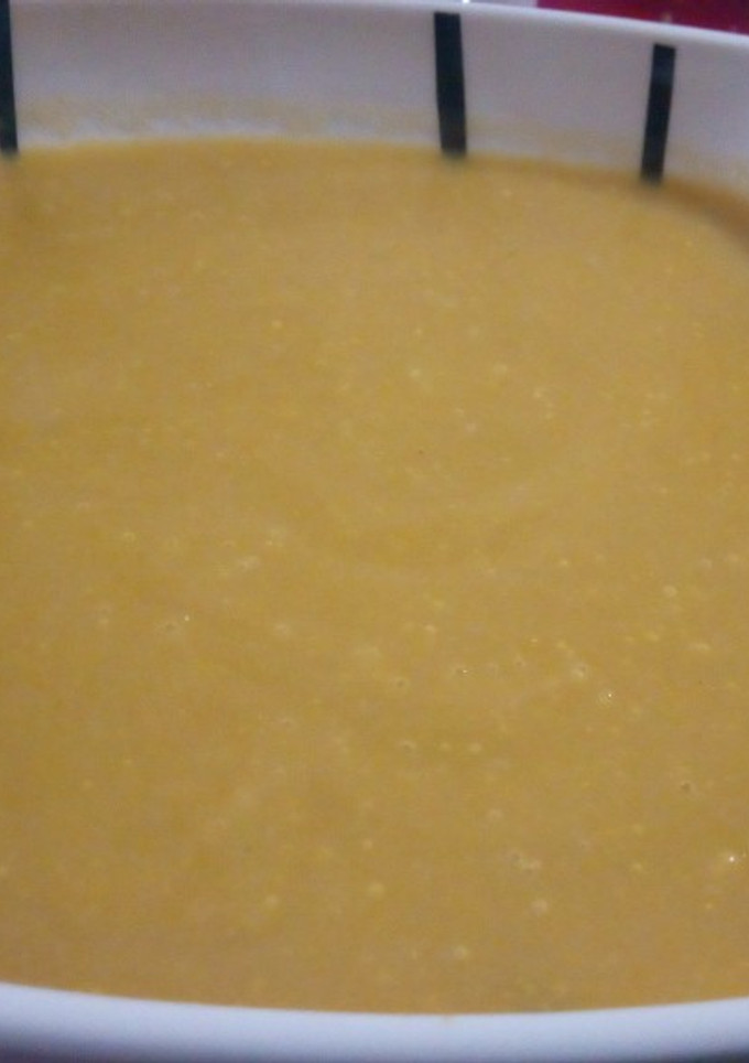 Una foto de Puré de verduras