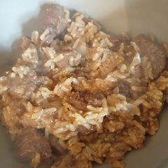 A picture of Really Easy Beef and Rice.