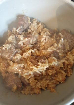 A picture of Really Easy Beef and Rice.
