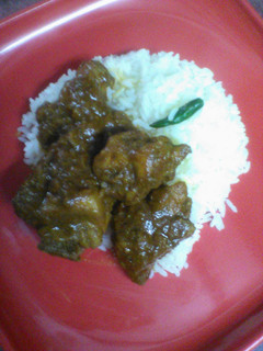 A picture of Chicken kosha.