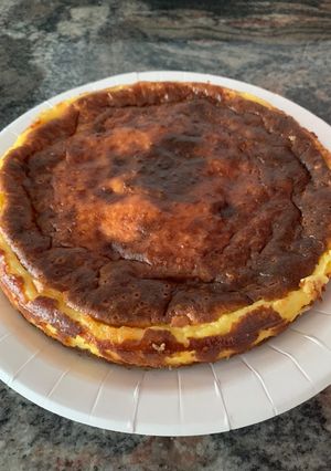 Una foto de Tarta de queso al horno