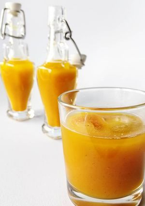 Une photo de Jus de  citrouille
