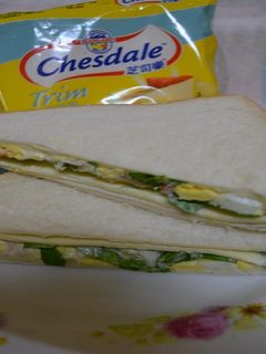 【芝司樂週末大挑戰】馬鈴薯沙拉起司三明治 的食譜成品照片