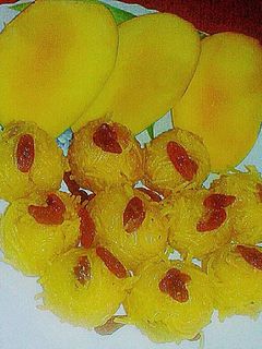 ম্যাংগো সেমাই লাড্ডু(Mango semai Ladoo recipe in bengali) রেসিপির প্রধান ছবি