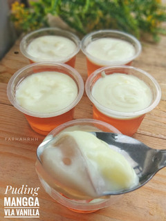 Foto resep Puding Mangga Vla Vanilla