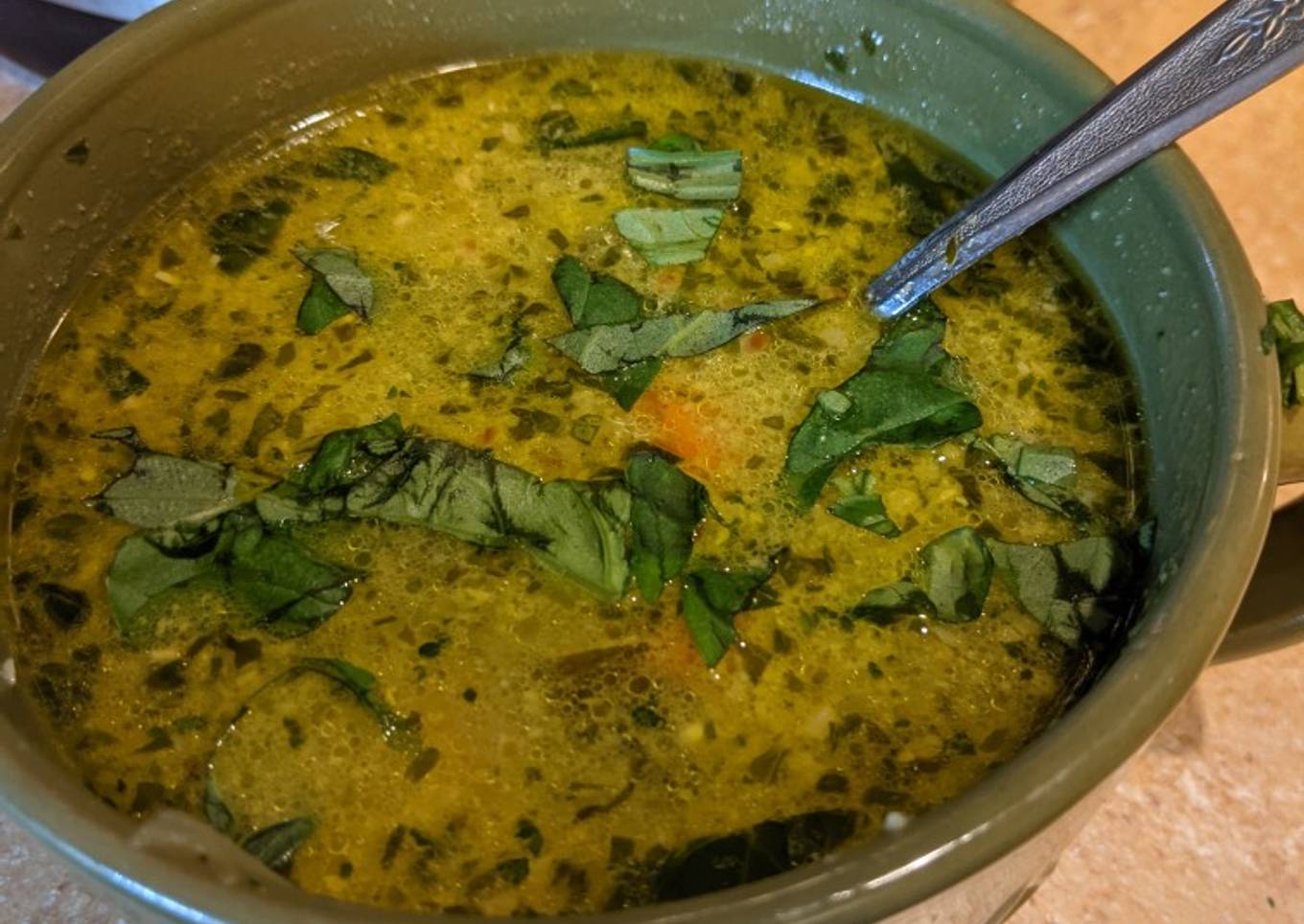 Pesto chicken soup instant pot ip