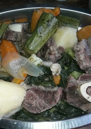 Una foto de Puchero de campo..