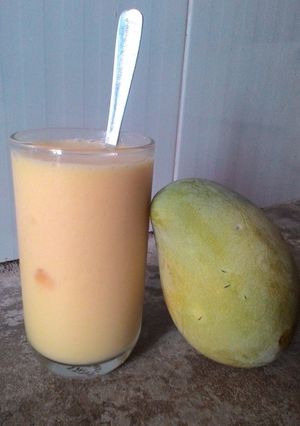 Hình của món Sinh tố xoài.