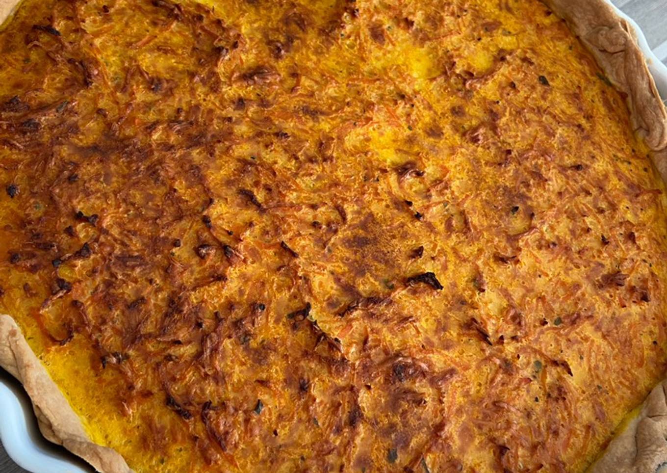 Tarte aux carottes