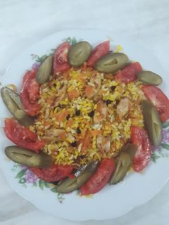 عکسی از دستور هویج پلو