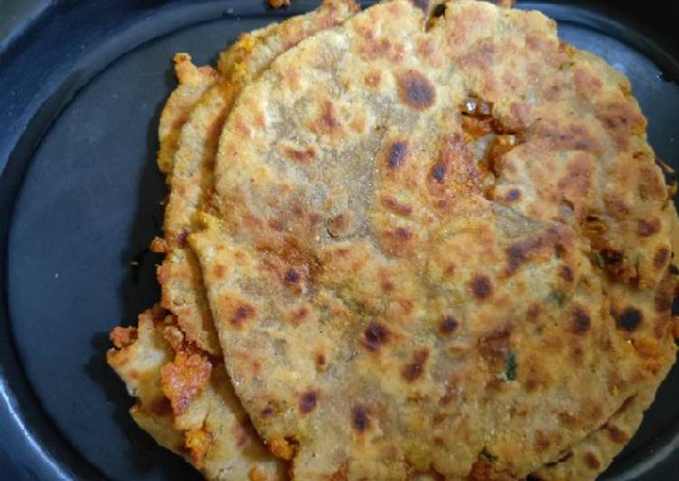 Easiest Way to Make Any-night-of-the-week Onion paratha