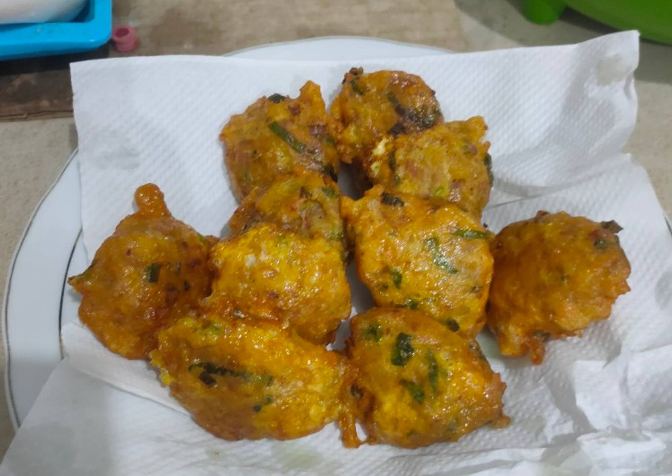 Perkedel kentang kornet