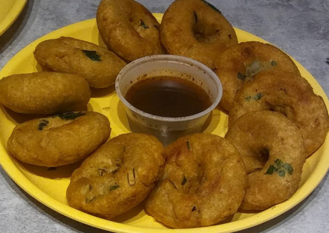 Buckwheat flour Vada