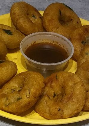 A picture of Buckwheat flour Vada.