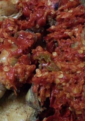 Foto resep Ayam Penyet Sambal Cabe Merah
