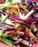 蒜蓉芝麻薑汁涼拌高麗菜-Asian Style Coleslaw-五辛素Vegan