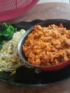 Foto resep Serundeng kelapa