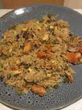 Assorted pulao ! An easy healthy quick tasty lunch!