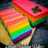 Steam rainbow cake