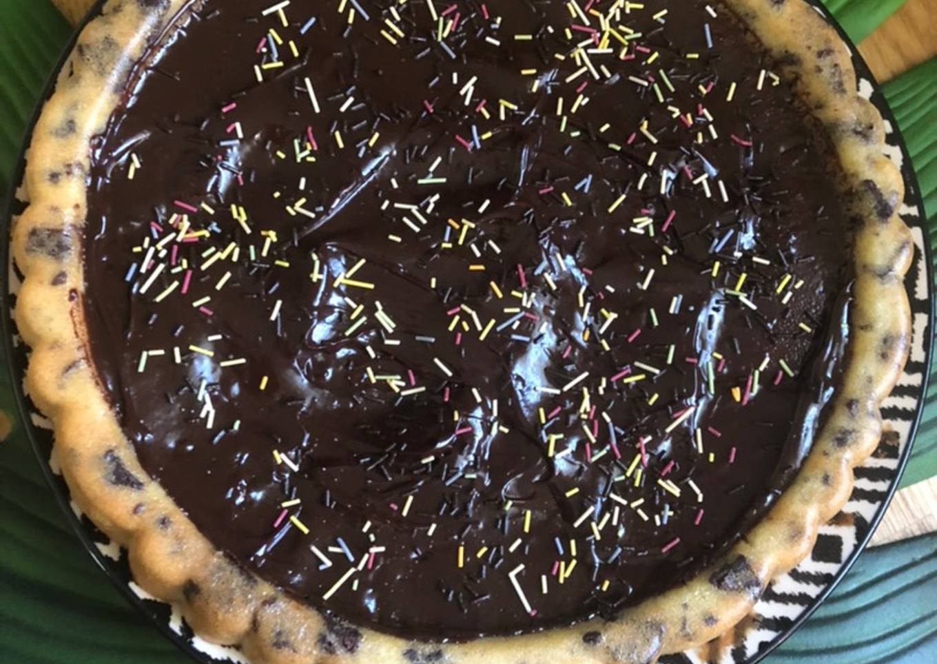 Cookie chocolat géant