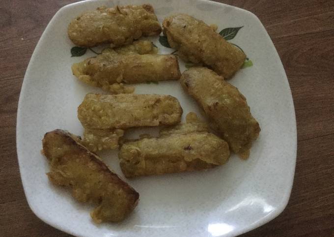 Tempe Goreng Mendoan ala rumahan