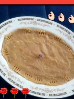 عکسی از دستور حلوا گل محمدی