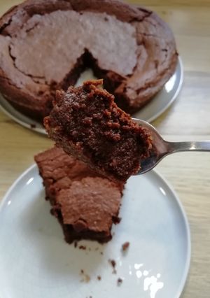 Une photo de Fondant au chocolat (gluten free) 🍫❤️🤤