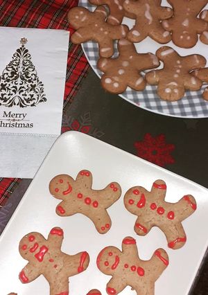 Φωτογραφία της συνταγής Μπισκότα Gingerbread cookies !!