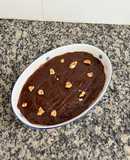 Postre trufa con nueces